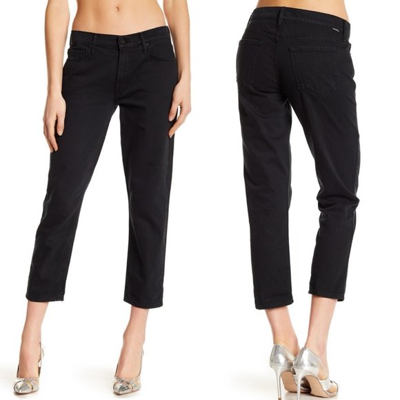 New MOTHER THE DROPOUT Women SAMPLE Casual Slim Crop Soft Jeans Pants NWT 16/32 - Picture 2 of 13